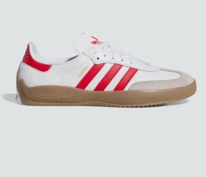 Mens Adidas Puig Samba White Better Scarlet Gum JQ5865 Size 10
