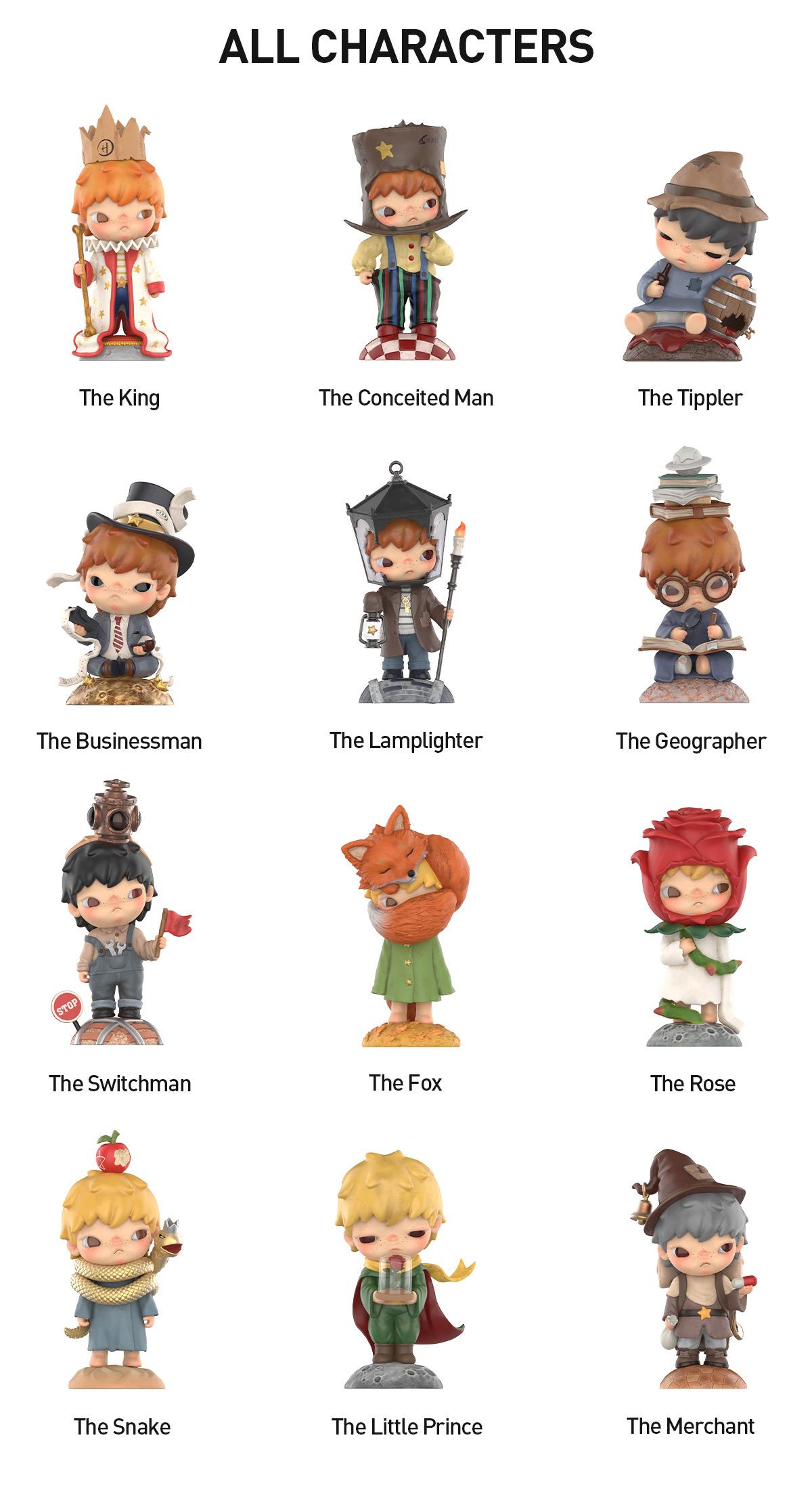 POP MART Hirono×Le Petit Prince Series Figures, Blind Box