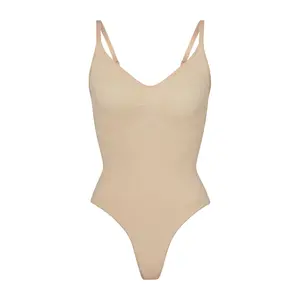 SEAMLESS SCULPT THONG BODYSUIT | MICA