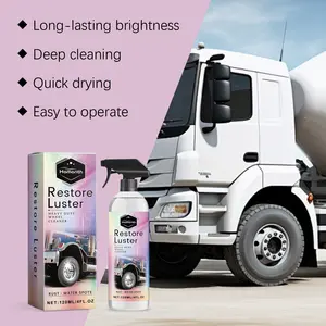 Homonth WheelShine Pro Ultra Acid Heavy Duty Wheel Cleaner 120ml - Brake Dust Remover & Tire Shine Spray for Cars Trucks SUVs Prevents Aging Dust Buildup Easy Application Foam Cleaner chinese Rust and Water Spot Cleaner