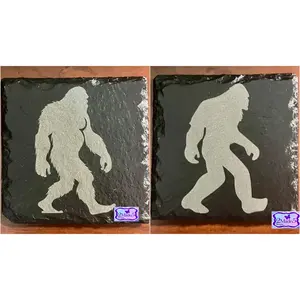 Bigfoot Slate Coaster