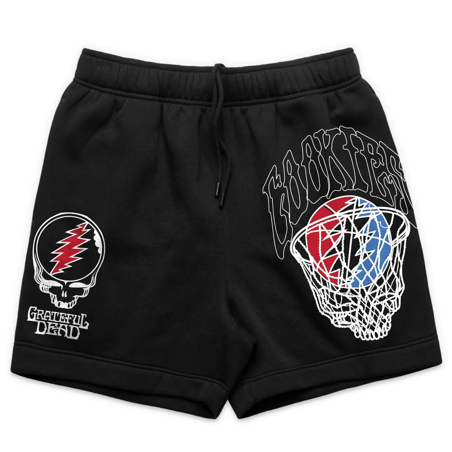 Cookies X Grateful Dead- Swish Printed Sweatshorts