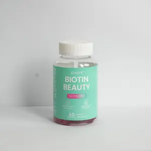 KOOVS Bottled Biotin Gummies – Semi-finished Hair Health Support | Vitamin & Mineral Supplement