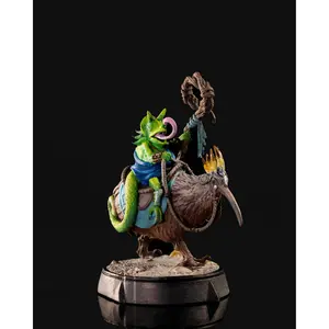 3D Resin Printed Orik the Shaman Deep NPC Gaming Figure - Cove of Swords RPG & DnD Dungeon Mini with Paintable Surface, Mystic Power, Handcrafted Home Decor Statue for Tabletop Storytelling