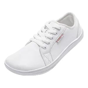 HOBIBEAR Womens Mens Wide Minimalist Barefoot Sneakers Zero Drop Shoes Lightweight Comfortable