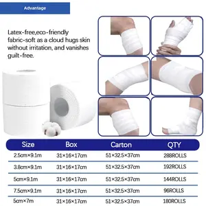 Outdoor sports fixed protection, white sticker, fine sports tape, finger protection, wrist, ankle, tooth edge, cotton cloth, foot bandage. Support Muscle Elastic