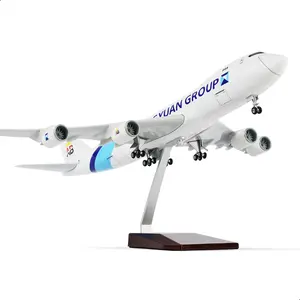 Boeing 747-8 ASL Belgian Cargo 1/160 Scale Resin Model Plane 47CM Display Gift