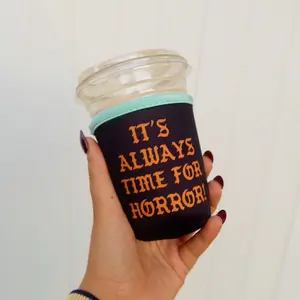 Horror Iced Coffee Sleeve Horror Iced Coffee Sleeve