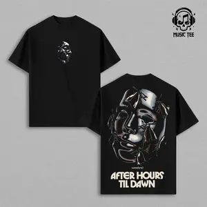 The WK Concert Graphic Tee, Soft Cotton T-Shirt, After Hours Album Style Shirt, Dark Pop R&B Streetwear, Music Fan Merch
