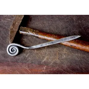 Personalized Letter Opener - Fiddlehead Spiral