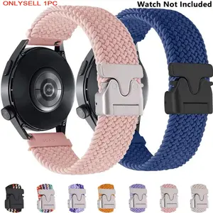 Fashionable Braided Watch Band, 20mm 22mm Smart Watch Band, Smart Watch Straps, Wearable Accessories Compatible with Samsung Galaxy Watch 7/FE/6/5/5 Pro/4/Classic/3