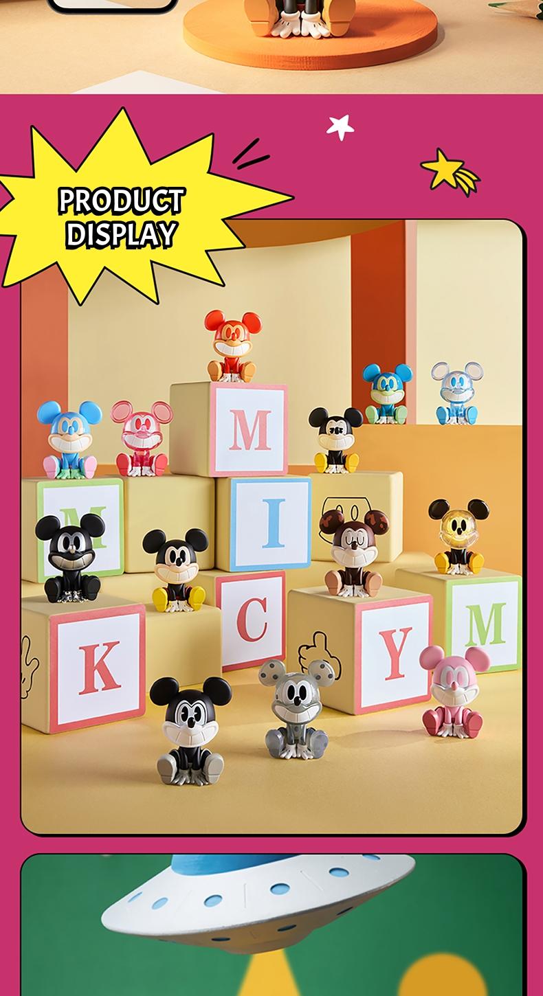 Miniso Disney Mickey Laughing Gravity Icon Box Blind Box Stylish Luminous Desing Cute Collectible Figurine for Halloween Holiday Christmas Gift for Mickey Lovers Kids Fans Miniso Disney Mickey Laughing Gravity Icon Box Blind Box Stylish Luminous Desing Cute Collectible Figurine for Halloween Holiday Christmas Gift for Mickey Lovers Kids Fans