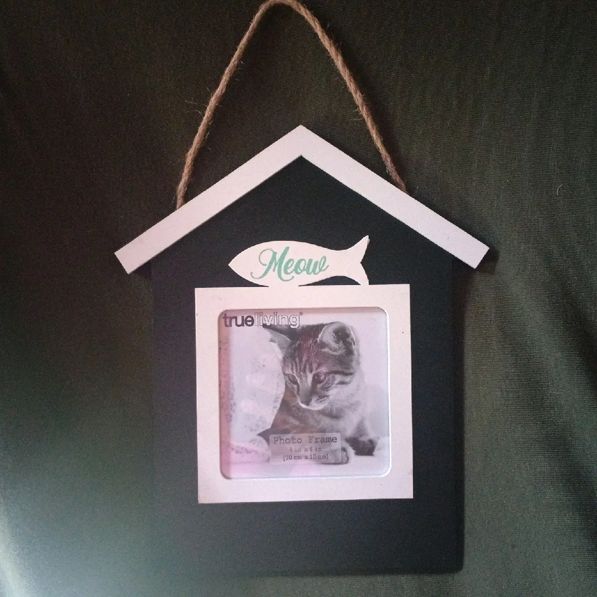 kitty cat picture frame