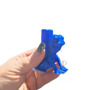 Frog Bic Lighter Case 3D - Blue 3D Printed Design