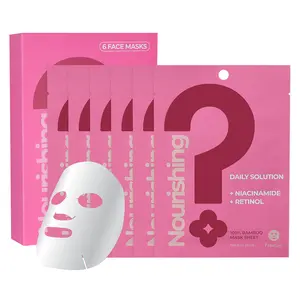 Nourishing Daily Solution Niacinamide Retinol Facial Mask Sheet (6 Masks)