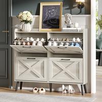 Beige-4 Flip Drawers