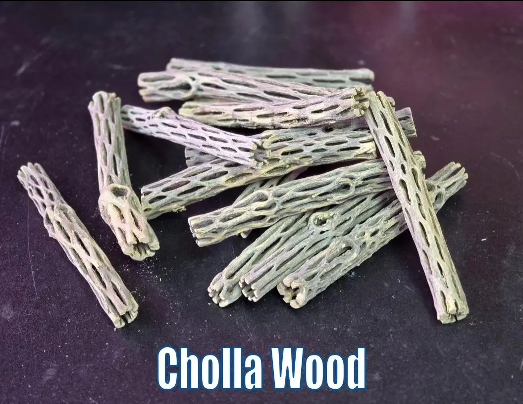 Cholla Wood 6 piece Natural Aquarium Decor Freshwater Aquatic Tank Shrimp Shelter 6 inch
