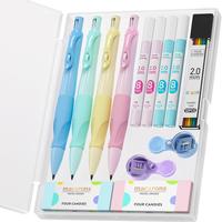 Macaron - Colored 2.0mm（With Sharpener）4 Pack