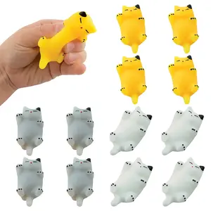 Mini Playful Cats Mochi Squishies - 12 Pc.