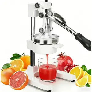 Cast Iron Juicer, Cast Iron Juicer Hand Press Heavy Duty for Squeeze Fresher Juice from Oranges, Lemons, Pomegranates, Effortless, , Easy Clean for , Bar, Commercial Use