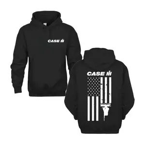 Case IH Hoodie - American Flag with Statue of Liberty and Case IH Logo - Men's and Women's Choices - Fit for All - Diverse Fashion Choices