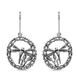 Dragonfly Dangle Earrings for Women 925 Sterling Silver Jewelry Birthday Christmas Gifts