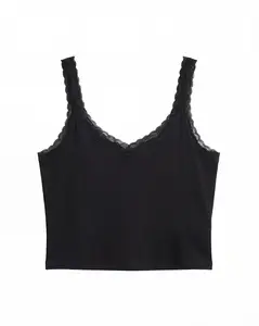 Cotton Bamboo Cropped Tank