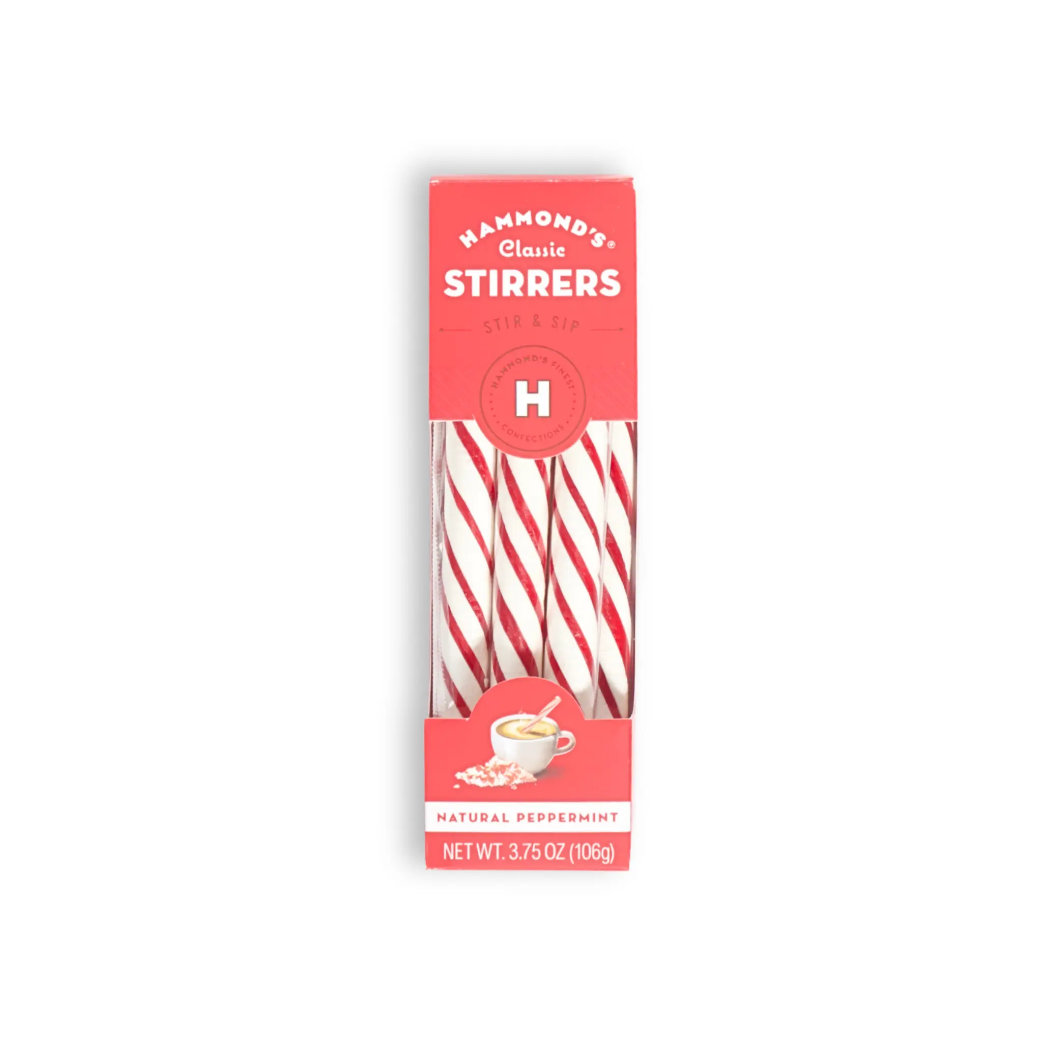Natural Peppermint Cocoa Stirrers Natural Peppermint Cocoa Stirrers