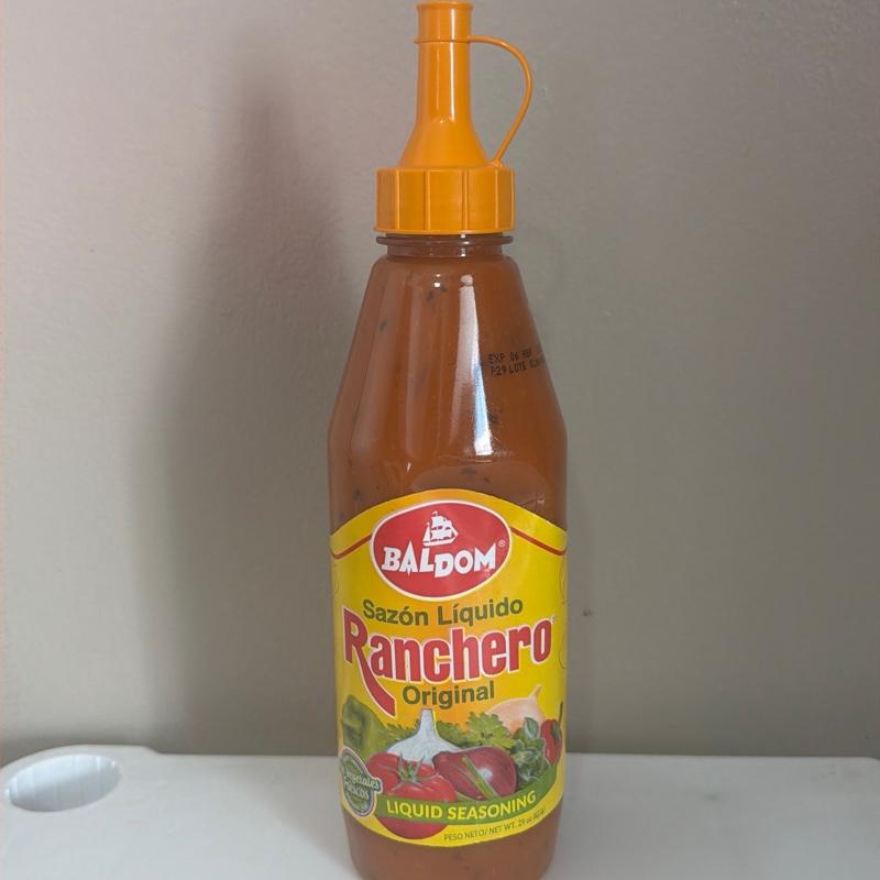 Baldom Sazón Liquido Ranchero Original Liquid Seasoning for Rich Flavor Enhancements