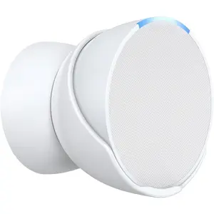 Pop Wall Mount, Wall Mount  Speaker Stand Holder Compatible with Echo Pop,  Nest Speaker Accessories Save up Space  Management- White