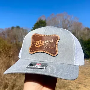 Mama Tried Leather Patch Trucker Hat