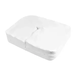 200Pcs Non Sticking Flat Face Rest Cover, Soft Nonwoven Disposable Face Cradle Covers for SPA, Salon Bed, Beauty, Massage Tables Chairs
