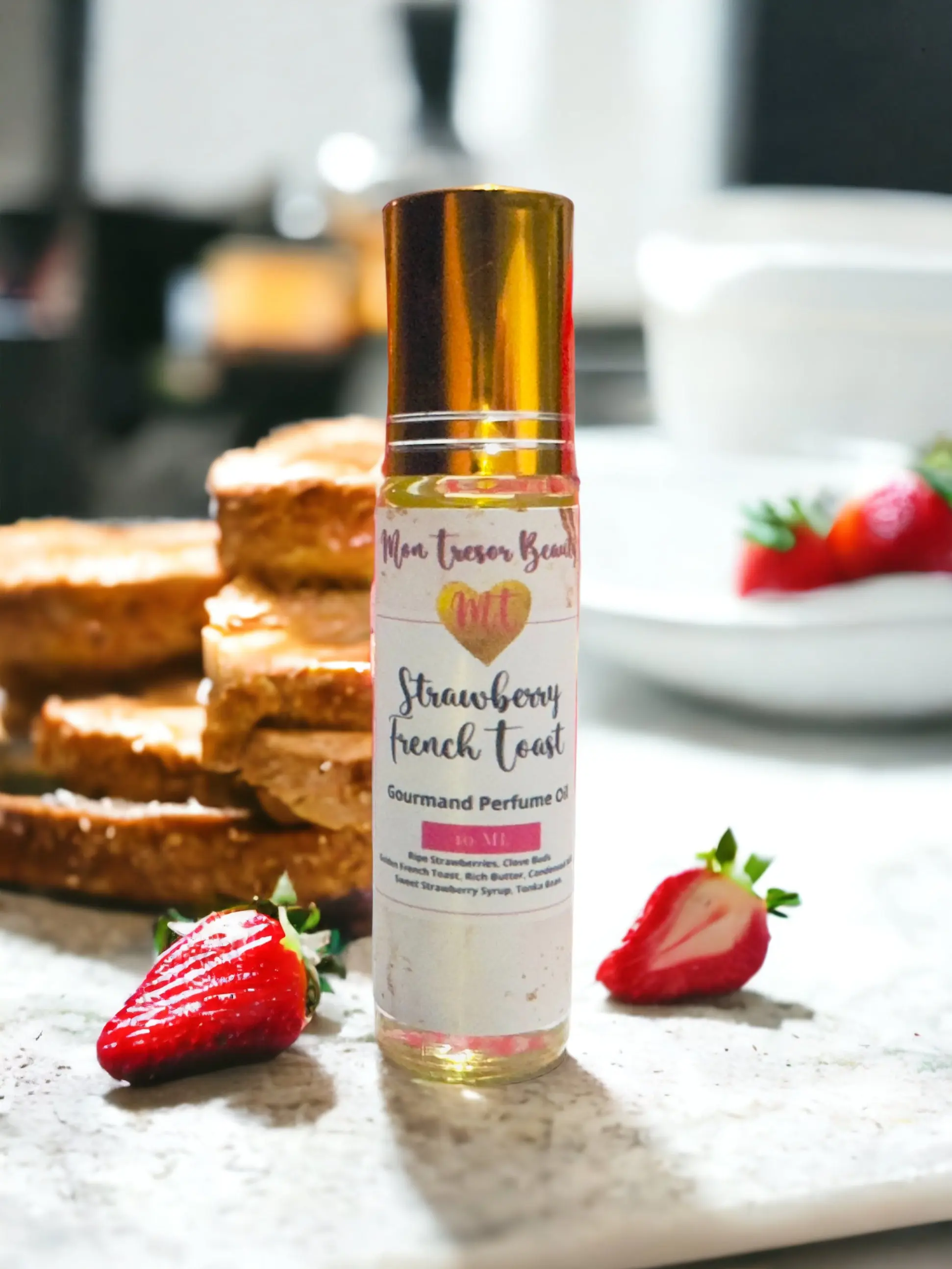 Mon Tresor- Strawberry French Toast Body oil roll-on, 10ml