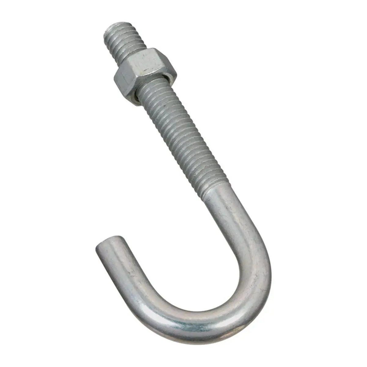 212 MAIN J-Bolt Hardware, 0.37 x 3.75 in., High-Quality and Durable Zinc-Plated Construction for Sailing and Water Sports