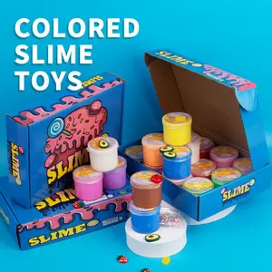 Butter Slime, Fluffy Foaming Slime, Crystal Slime, Cotton Slime, Play Dough & Clay, DIY Slime Kit