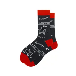 Math Equations Black Socks