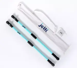Jetti Weighted Walking Poles w Bag and 2 Light Attachments Jetti Weighted Walking Poles w Bag and 2 Light Attachments