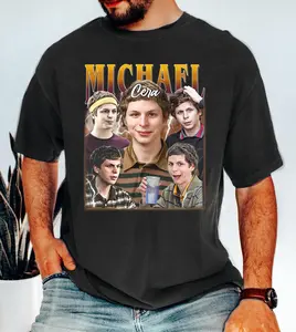 Limited Michael Cera Vintage T-Shirt, Gift For Woman and Man Unisex T-Shirt