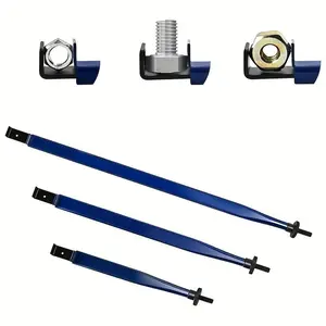 Extended clamping tool, multifunctional vise grip, wrench clamping tool, clamping tool for nuts/bolts/hoses/compressed gas pipelines, adjustable jaws, suitable for narrow space use, 3 different lengths, multi-directional applicability