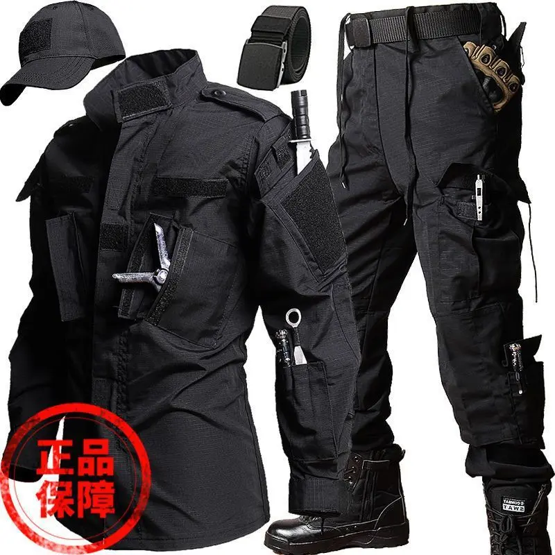 ACUblack suit+Hat belt