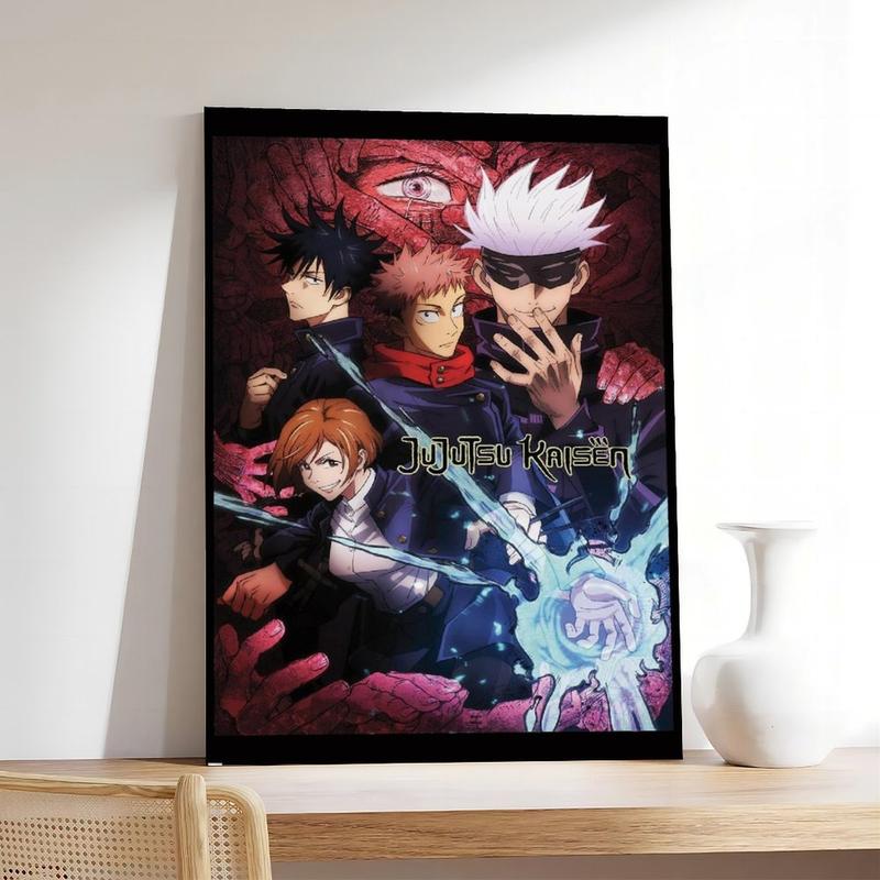 Jujutsu Kaisen - One Sheet English Wall Poster Japanese Bloody Battle Poster