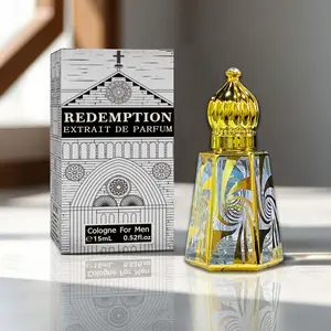 15ml Men's Perfume, Long Lasting Woody & Earthy Fragrance for Men, Natural Dating Perfume, Daily Use for Dating, Party, Travel, Mini Fragrance Perfume, High Quality Fragrance