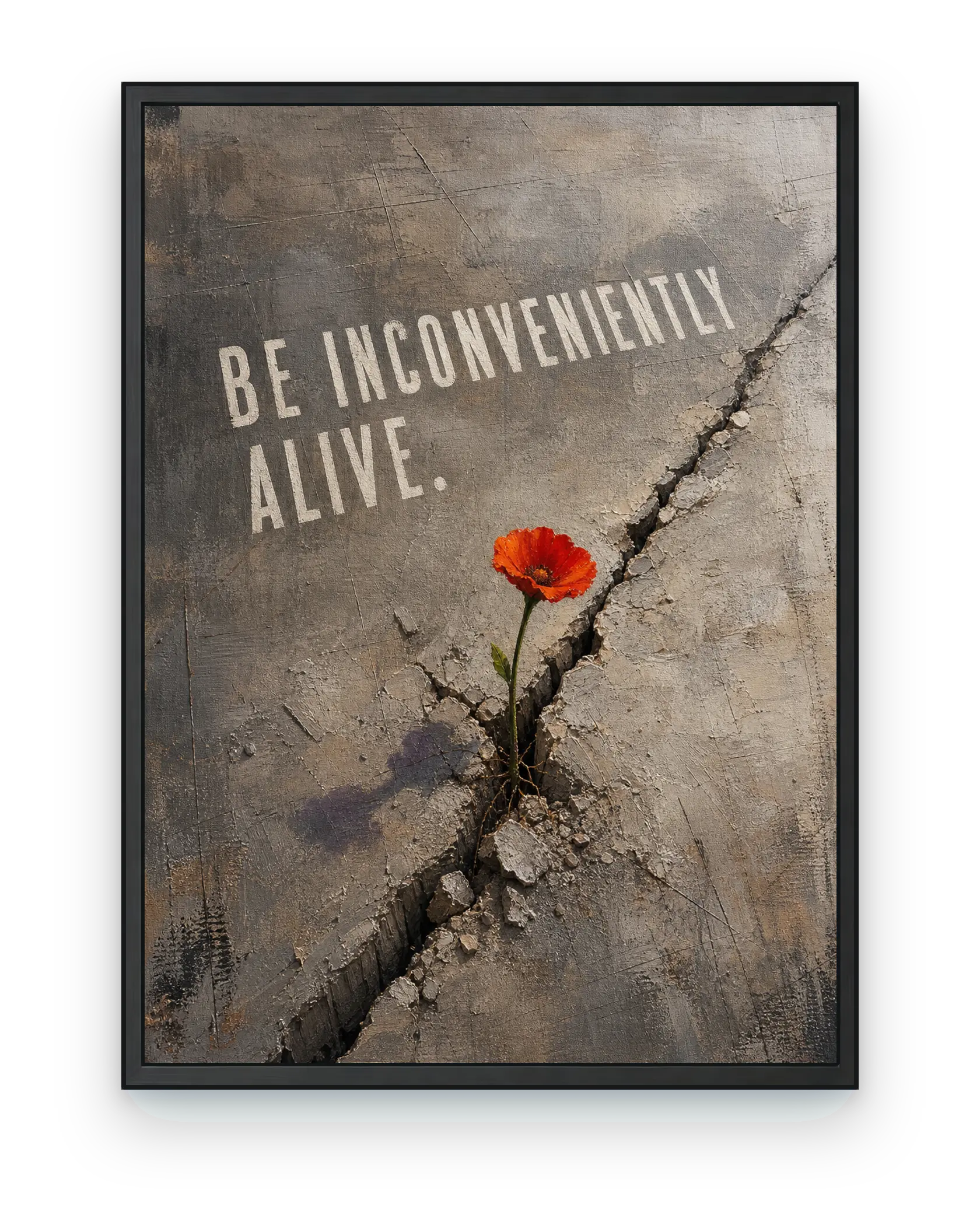 Tiny Rebellion - Motivational Flower