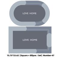 15.75*23.62【Square + Ellipse / Set】Number-47