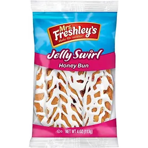 Mrs. Freshley's Jelly Swirl Honey Bun | Case of 9