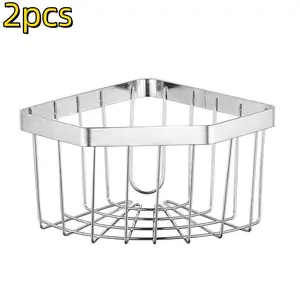 Kitchen Sink Organizer Set, Sponge Holder, Stainless Steel Cleaning Utensils Drain Rack, Hanging Faucet Drainer, Bathroom Storage Organizer, Bathroom & Kitchen Accessories