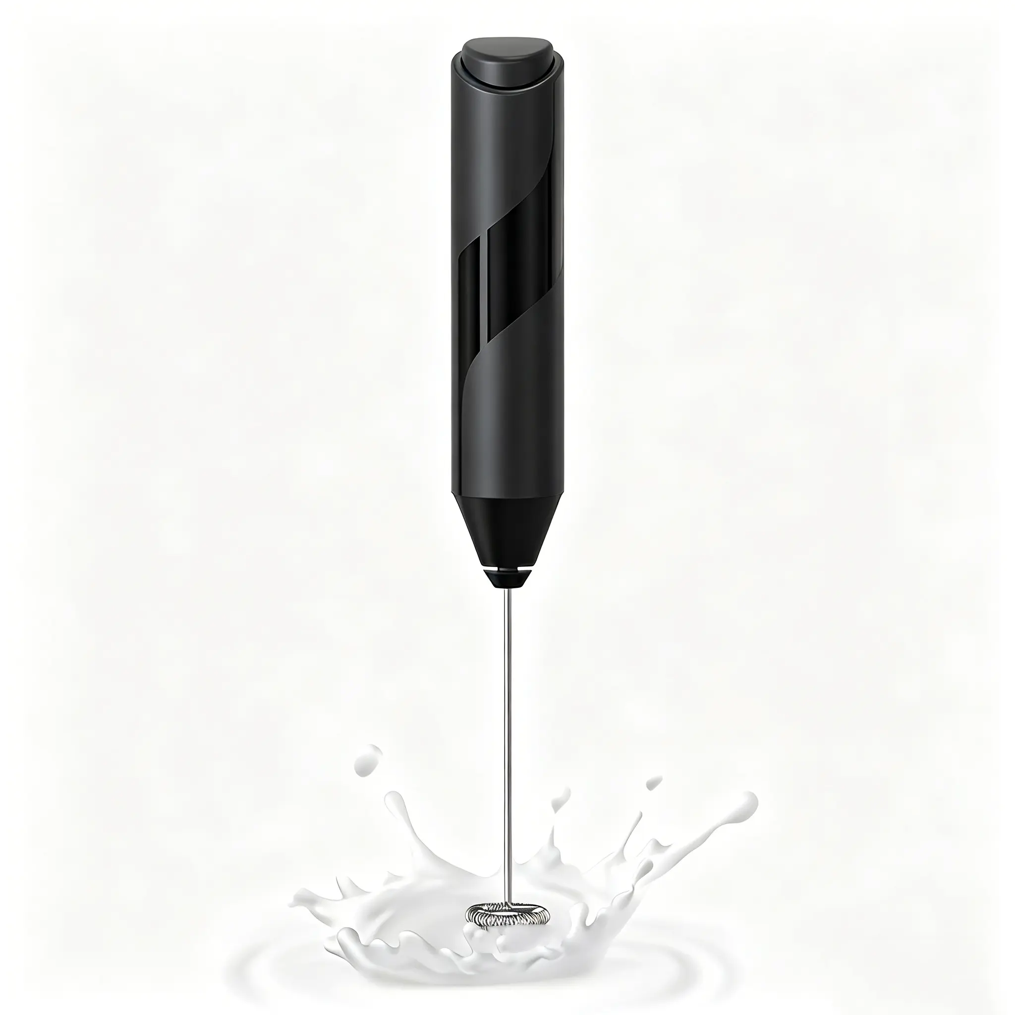 Handheld Electric Milk Frother with Stand Waterproof Fast Foam Maker Whisk Mixer for Coffee Latte Cappuccino Matcha Hot Chocolate Home Kitchen Bar Use