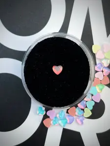 Pink Aura Heart Tooth Gem