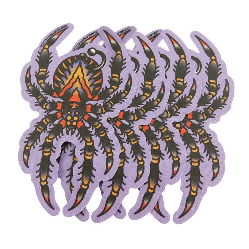 Spider Sticker Pack (4 pack)