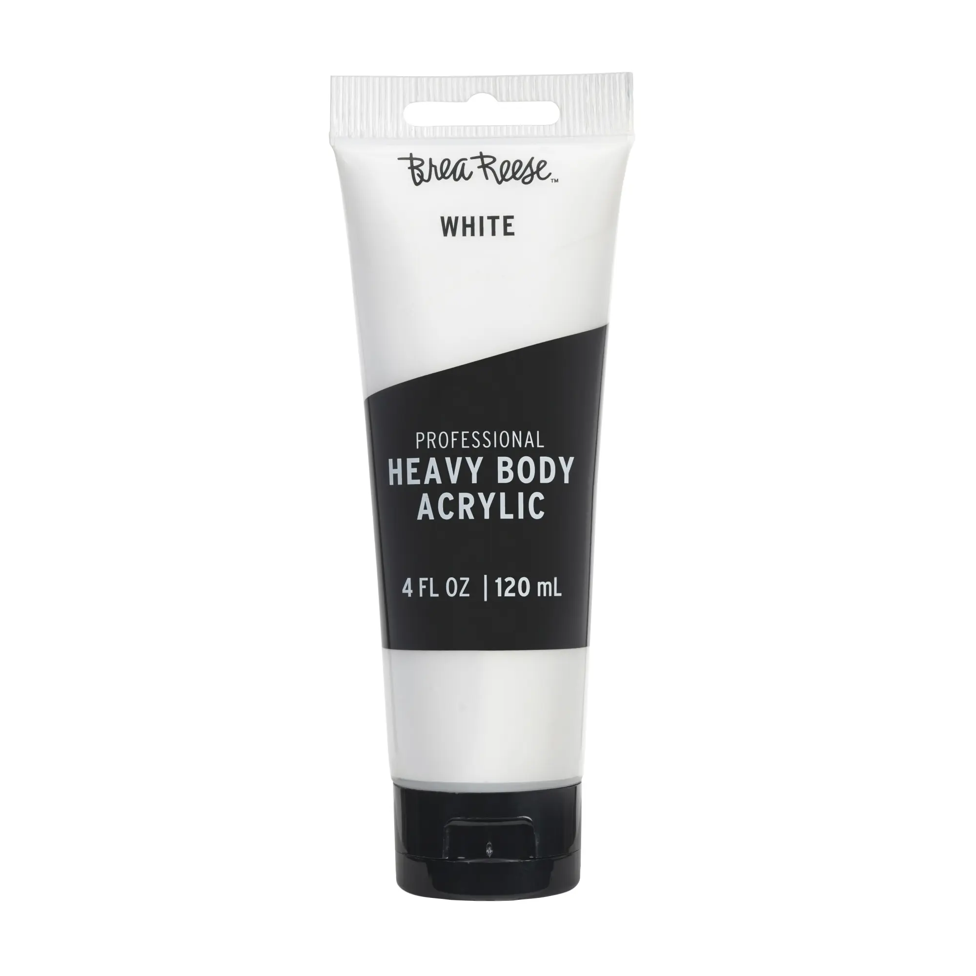 Brea Reese Professional Heavy-Body Acrylic Paint, 4 Oz, White